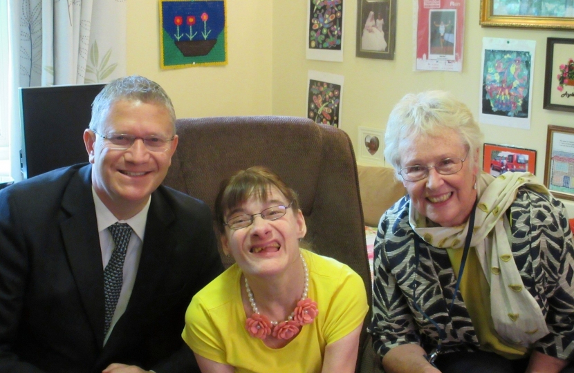 Andrew Rosindell Meg Davis Havering Court Nursing Home