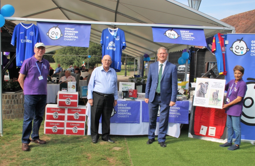 Andrew at the GOSH Charity Golf Day