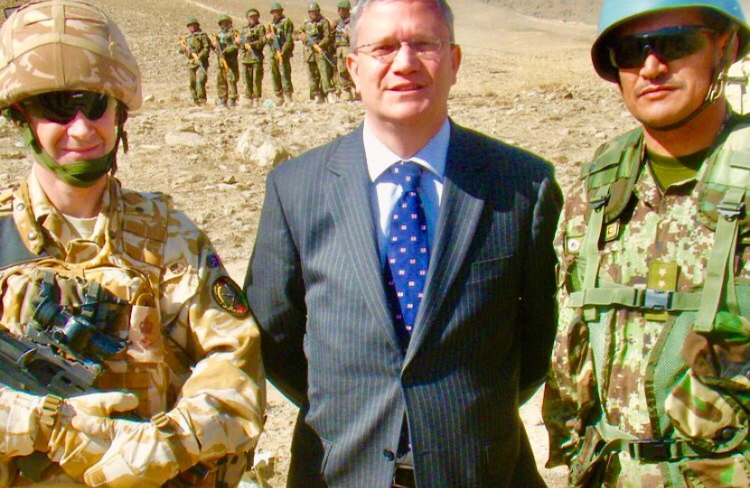 Andrew in Afghanistan