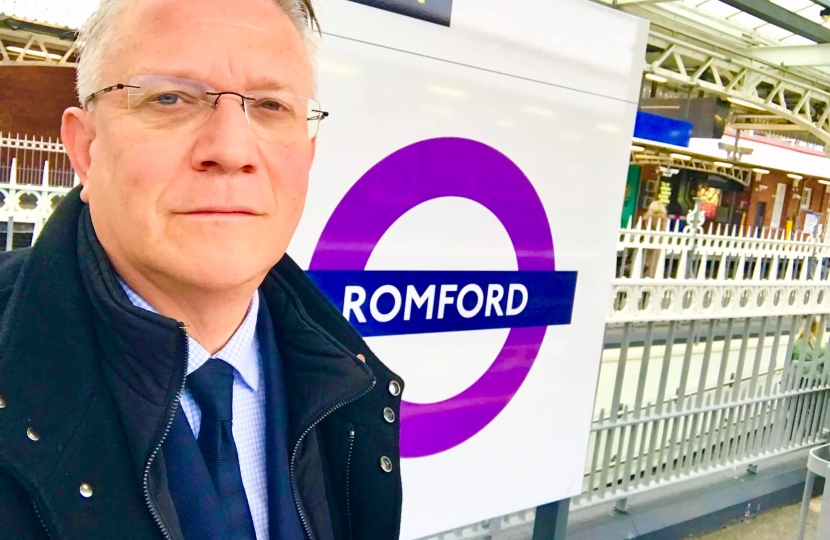 Andrew at Romford Station