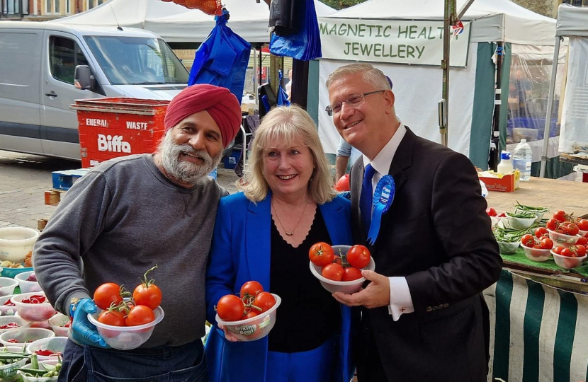 Susan in Romford Market