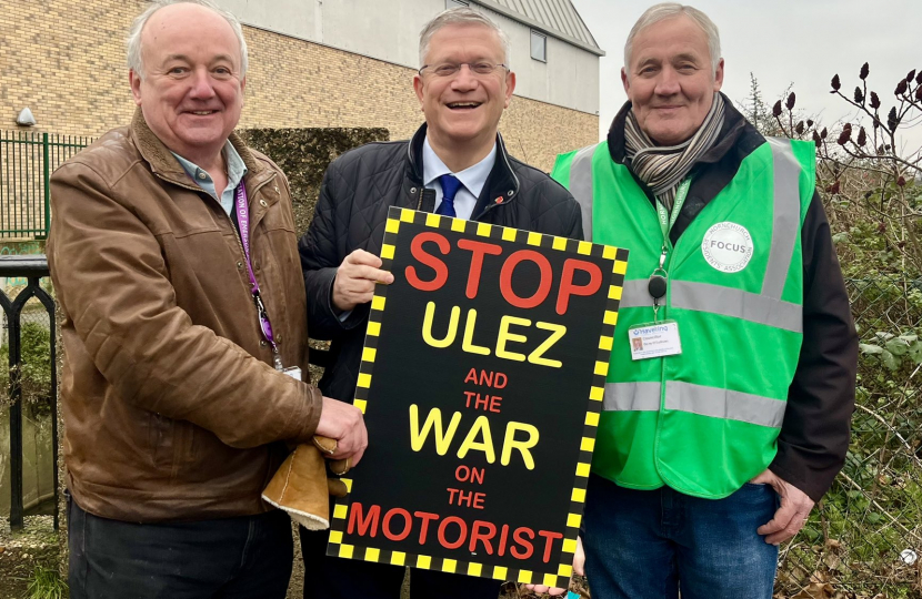 Andrew with local councillors 