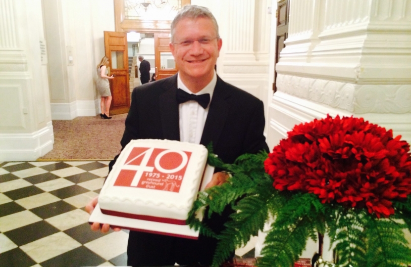 Andrew Rosindell Retired Greyhound Trust 40th Anniversary Dinner