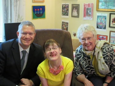 Andrew Rosindell Meg Davis Havering Court Nursing Home