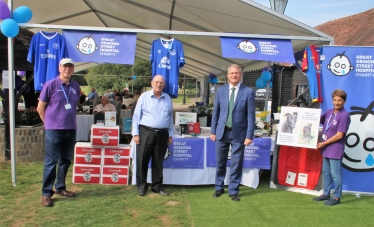 Andrew at the GOSH Charity Golf Day