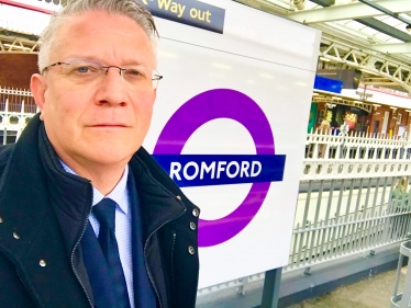 Andrew at Romford Station