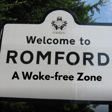 Welcome Sign to Romford