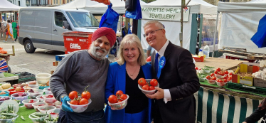 Susan in Romford Market